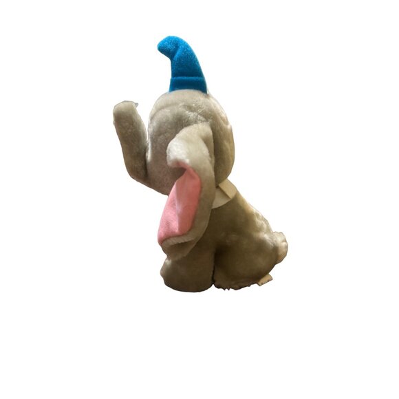 Vintage Walt Disney Animated Classic Dumbo 8" Plush Toy Elephant Stuffed Animal - Picture 3 of 6